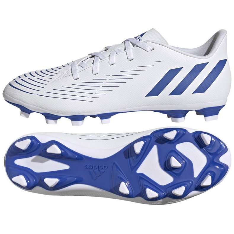 Adidas Predator Edge.4 FxG M GW2356 futballcipő fehér fehér