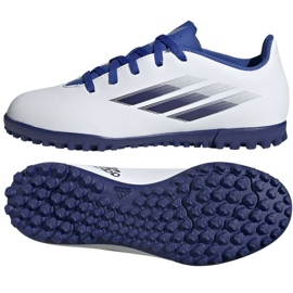 Adidas X Speedflow.4 Tf Jr GW7533 futballcipő sokszínű fehér