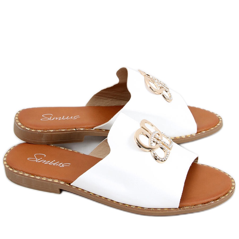 Inday White női papucs fehér