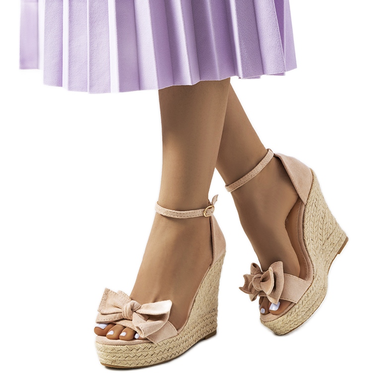 Bézs espadrillák a Terrace éken Bézs espadrillák a Terrace éken