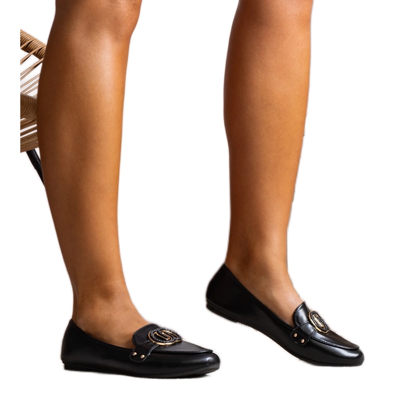 Fekete női naplopók a márkától Eleena Fekete női naplopók a márkától Eleena