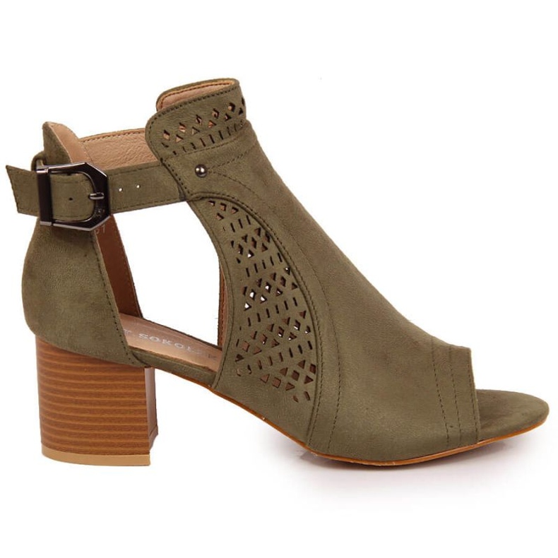 Áttört szandál T.Sokolski W SCA159B khaki