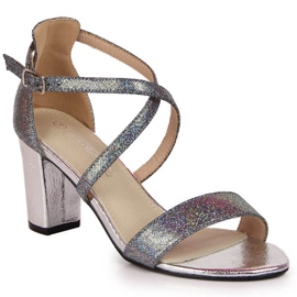 Szandál a poszton Filippo W PAW355A ezüst