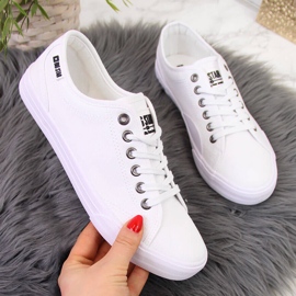 Fehér tornacipő Big Star W274835