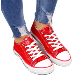 News Piros textil alacsony tornacipő HÍREK News Piros textil alacsony tornacipő HÍREK