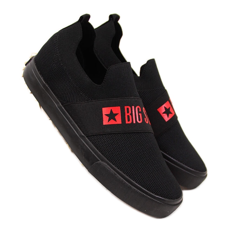 Black Big Star FF274221 női slip fekete tornacipőn