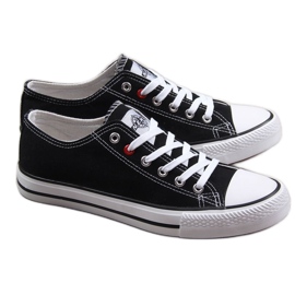 News Férfi alacsony tornacipő, fekete HÍREK