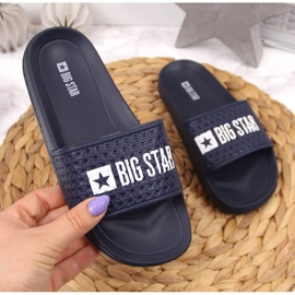 Gyermek sportpapucs Big Star GG374802 sötétkék