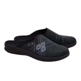 Fekete Befado férfi otthoni papucs