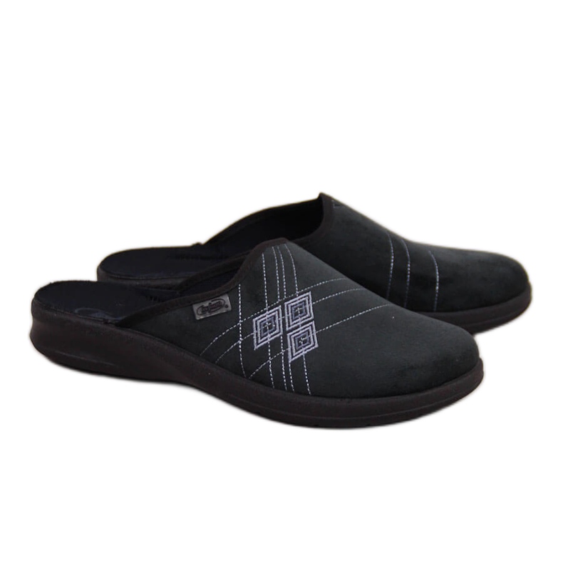 Fekete Befado férfi otthoni papucs