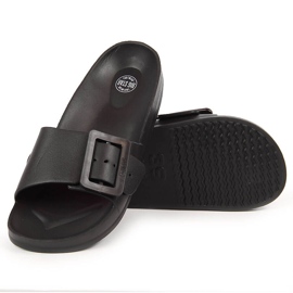 Női fekete habszivacs strandpapucs Big Star FF274A389