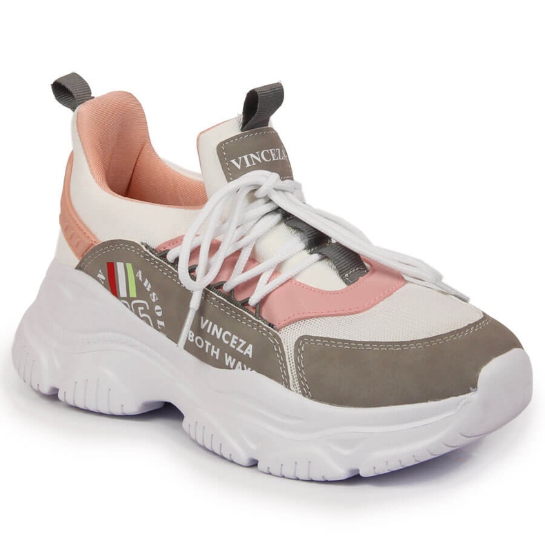 Fehér Vinceza női sportcipő sokszínű