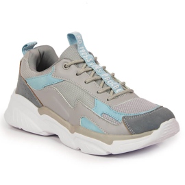 Kényelmes szürke Vinceza női sportcipő