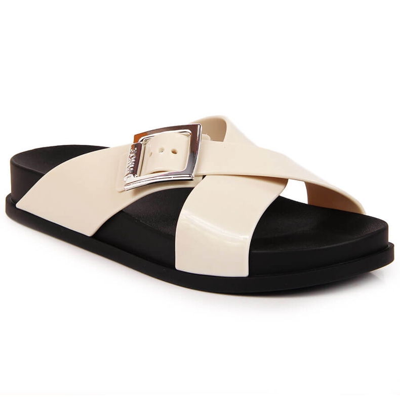 Női papucs meliski krém Zaxy JJ285057 bézs sokszínű