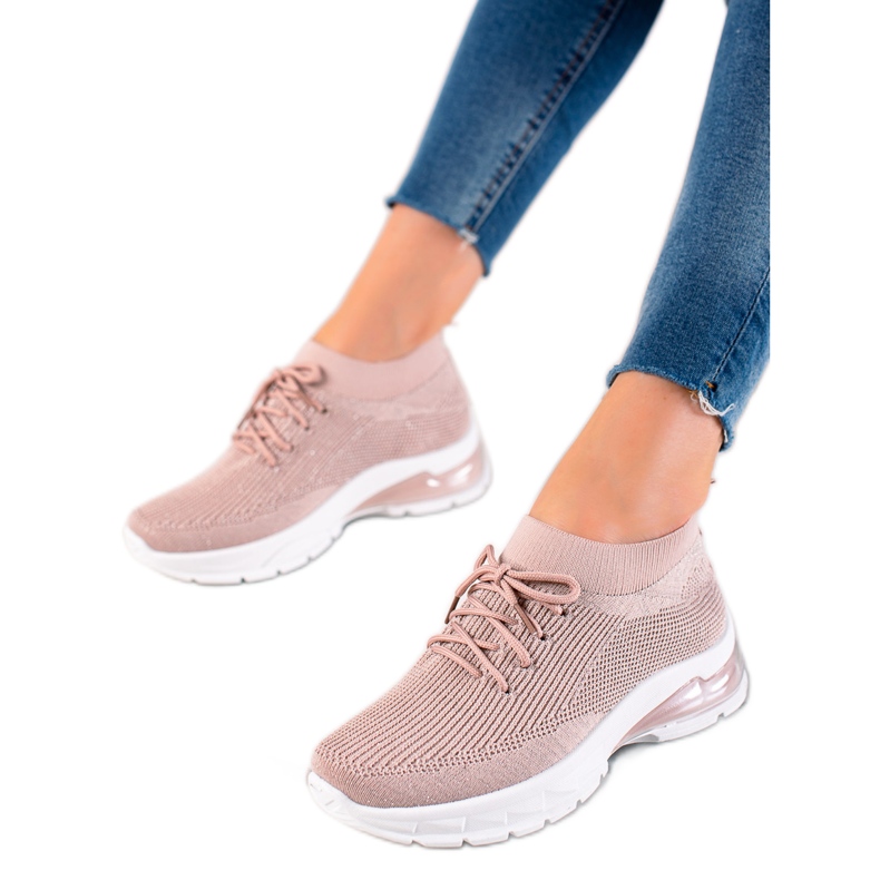 W. Potocki Sportcipő Brocade Potockival rózsaszín