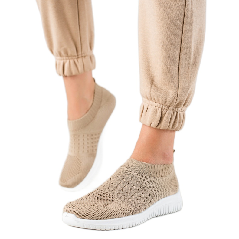 W. Potocki Potocki Slip-On Sportcipők bézs