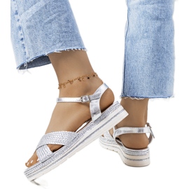 Női ezüst Chirnside szandál Női ezüst Chirnside szandál