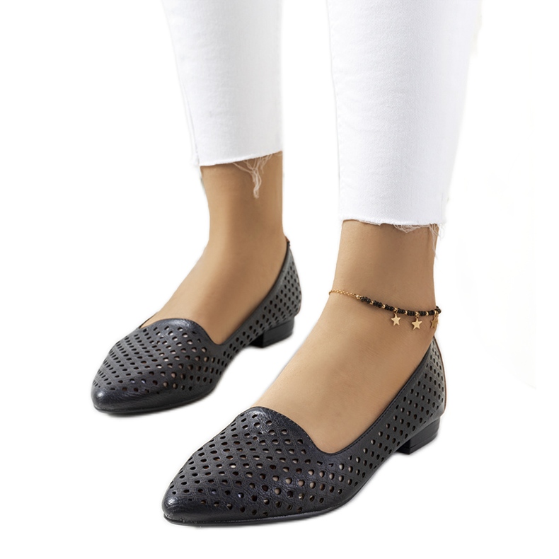 Fekete Jarrett áttört balerinák