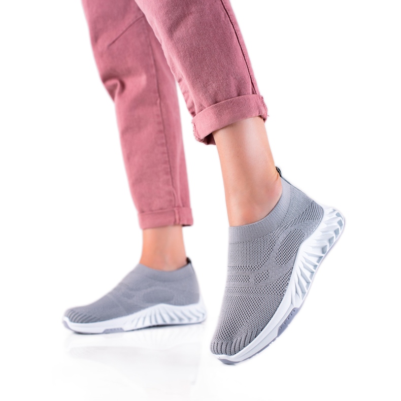 J. Star Divatos szürke cipők