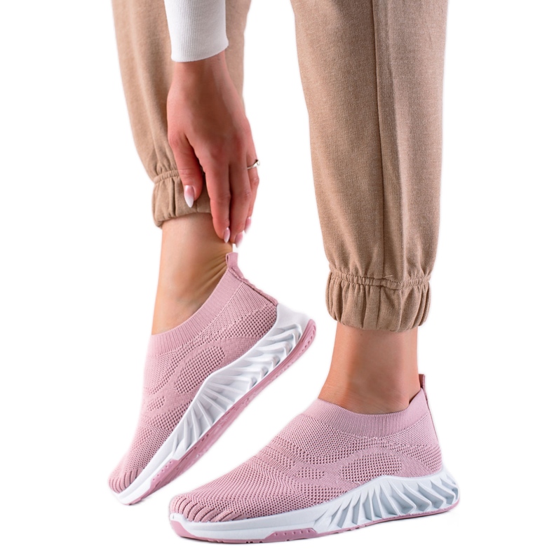 J. Star Divatos rózsaszín cipők