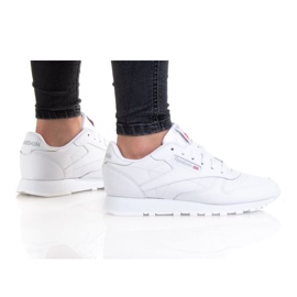Reebok Cl Lthr Jr GZ6097 cipő fehér