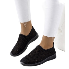 Fekete női Ritva tornacipő Fekete női Ritva tornacipő