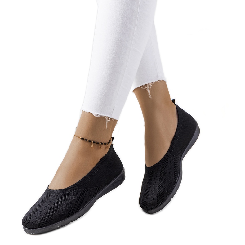 Fekete női Virpi tornacipő