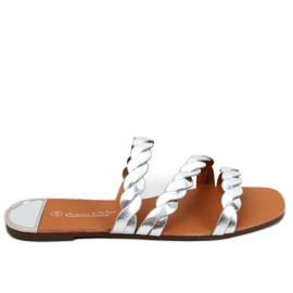 Clover Silvery női papucs ezüst