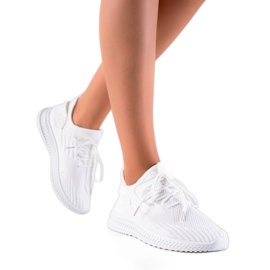Sweet Shoes Fehér textil sportcipő