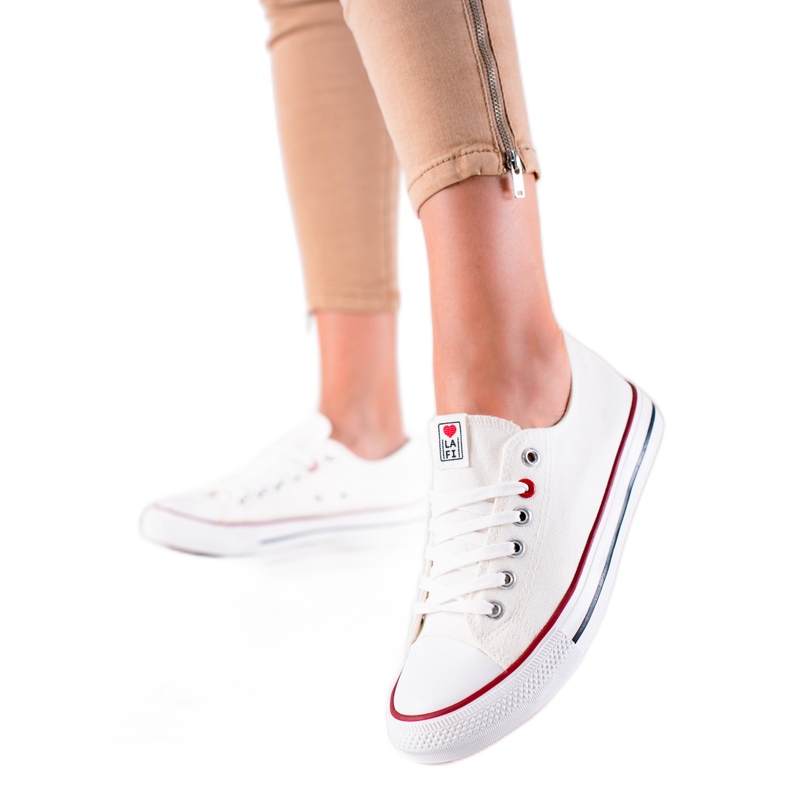 Klasszikus LA.FI tornacipő fehér