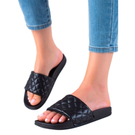 Cm Paris Fekete papucs