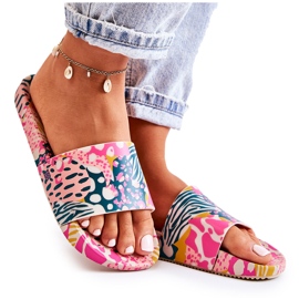 Illatos gumipapucs ZAXY JJ285097 Pink-Green rózsaszín zöld Illatos gumipapucs ZAXY JJ285097 Pink-Green rózsaszín zöld