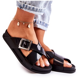 Női gumipapucs ZAXY JJ285058 Fekete