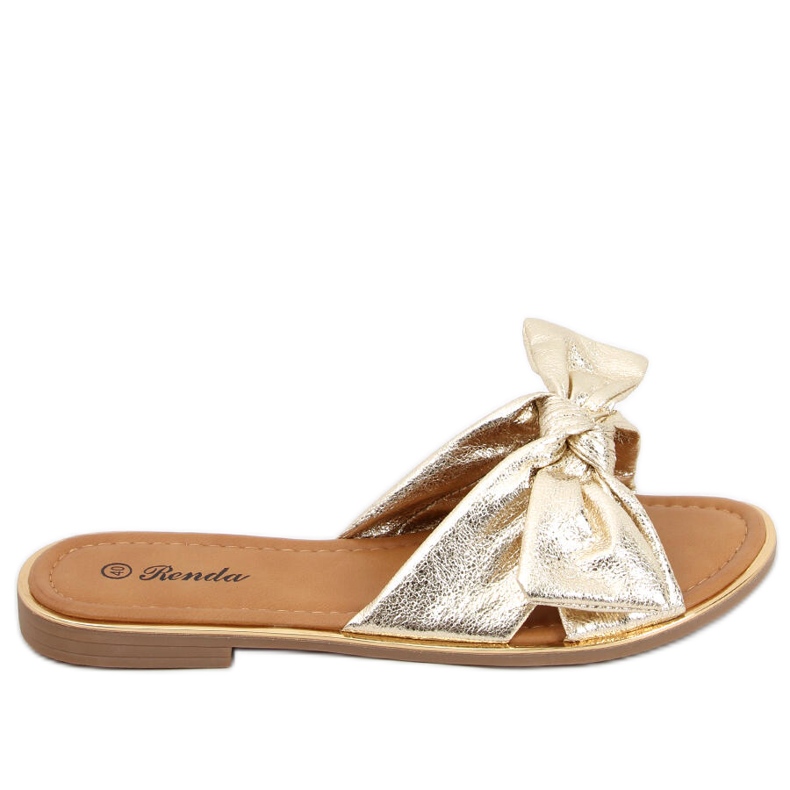 Lirio Gold női papucs aranysárga