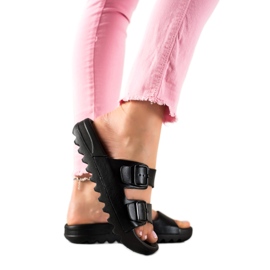 Seastar Kényelmes papucs fekete