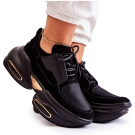 PS1 Női tornacipő Sportcipő Fekete New Horizon