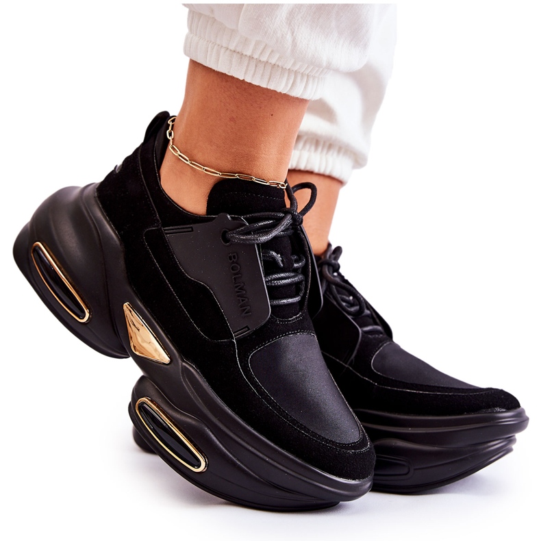 PS1 Női tornacipő Sportcipő Fekete New Horizon