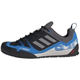 Adidas Terrex Swift Solo 2 M S24011 cipő fekete kék szürke Adidas Terrex Swift Solo 2 M S24011 cipő fekete kék szürke