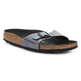 Birkenstock Madrid W 1021353 Iriscent Black ibolya kék sokszínű