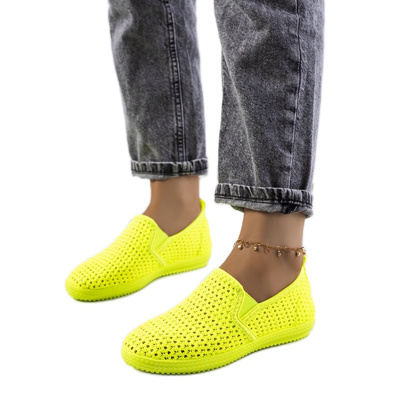 Mallory zöld áttört tornacipő sokszínű