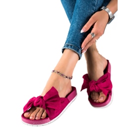 SHELOVET Divatos papucs íjjal rózsaszín