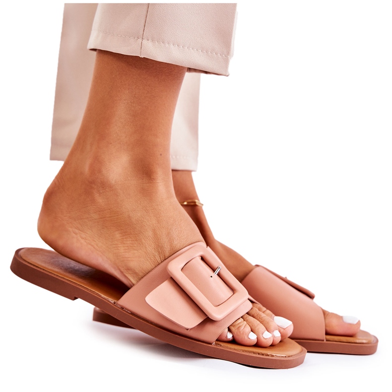 Divatos női papucs nyári rózsaszín Sylvia számára