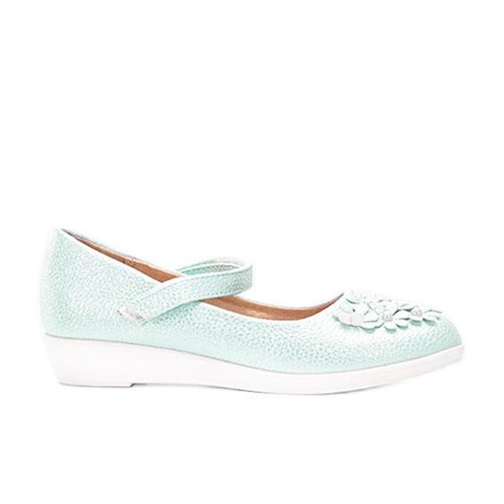 BM Zöld fényes balerina gyerekeknek Alaja