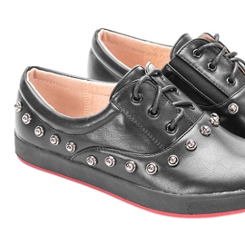 Fekete Kooi gyerek tornacipő