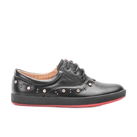 Fekete gyerek tornacipő a Fosses márkától