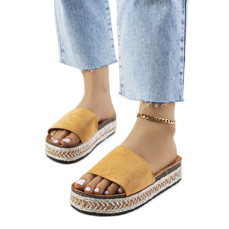 Barna szandál a Bonython parafa talpon