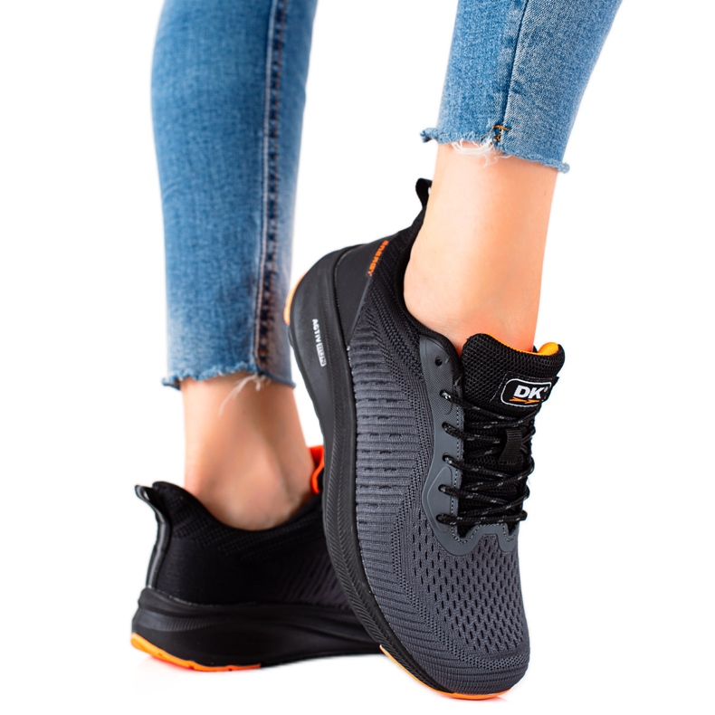 Klasszikus DK sportcipő fekete szürke