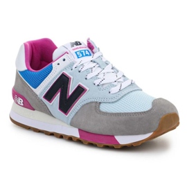 New Balance W WL574PO2 kék sokszínű