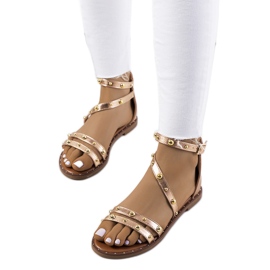 Krolt rózsaszín szegecses szandál Krolt rózsaszín szegecses szandál