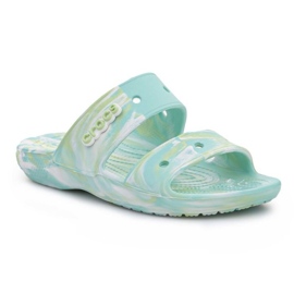 Crocs Classic márványszandál W 207701-4SU kék Crocs Classic márványszandál W 207701-4SU kék